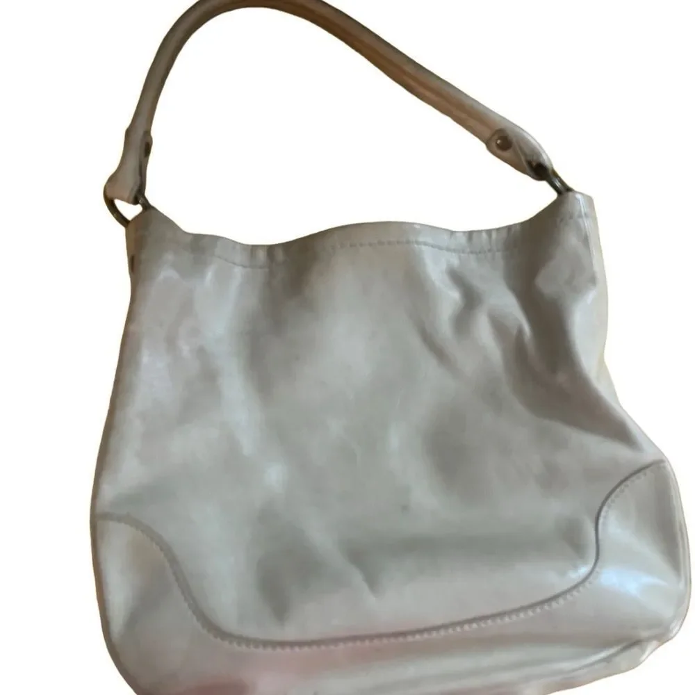 Frye Melissa Hobo Bag in Parchment